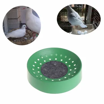 Pre Holuby Zelená Plastové pripojený priamo na bubon Chov Vtákov, Holubov Vajcia Povodí Hniezdo Misy Mat Vták Dodáva Vysoko Kvalitné C42