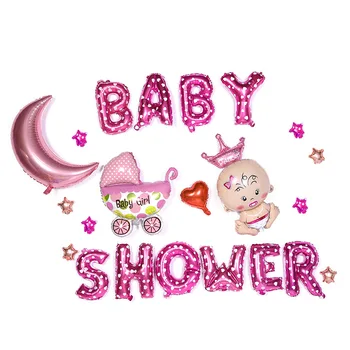 Je to Chlapec Baby Sprcha Strany Balónová Výzdoba Je Dievča Rodovej Odhaľujúce Party Dekorácie ww02