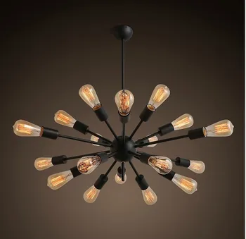 Priemyselné Visí Spider Lampa Moderné Osvetlenie, Nastaviteľné Loft Svetlo Pre Obývacia Izba Obchod lampen industrieel