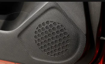 Auto-Styling Chránič Bočné Hrany Chránené Proti kop Dvere, Rohože Kryt prípade uhlíkových vlákien Pre Mazda3 Mazda 3 axela-2017