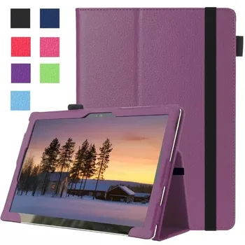 Litchi Série Folio puzdro pre Microsoft Surface Pro 3 Veci PU Kožené Stojan Prípadoch sa na Povrchu pre 4 Tablet+pero