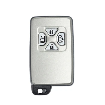Auto Smart Card Diaľkové Kľúča Vozidla Púzdro Fob Pre Toyota Alphard Estima Vellfire