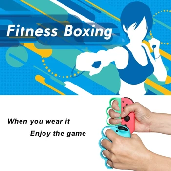 Pevnosť Rukoväte Prsta Ruky Fitness Cvičenie Zariadenie vhodné pre Nintendo - Prepínač Aeróbne Boxing Fitness Boxer Uchopenie