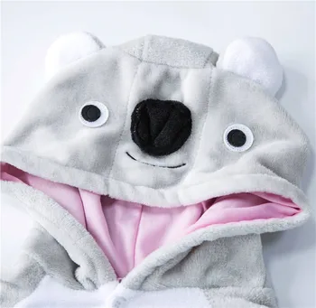 Unisex Kigurumi Dospelých Zvierat Pyžamo Anime Onesie Koala Flanelové Karikatúra Roztomilý Teplé Cosplay Sleepwear
