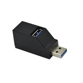 Mini USB 2.0/3.0 Hi-Speed Multi Port USB Hub-Rozbočovač Hub Adaptér Pre PC Počítač Pre Prenosné pevné Disky