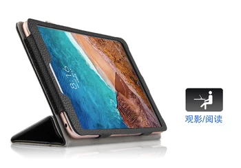 Originálne Kožené puzdro pre Xiao Mi pad 4 Plus 10.1
