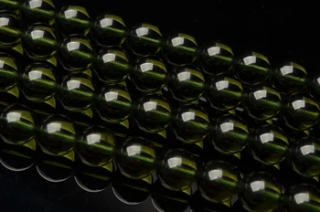 Doprava zadarmo 【českej meteorit] vyzýva 6mm-12mm Kolo Perličiek Muži Ženy všeobecné Liečivú Energiu Darček Šťastie Šperky Smart šperky