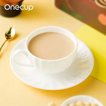 Doprava zadarmo OneCup Lieskových orieškov Latte 10 Šálok Mlieka Chuti Zamatovo Mäkký Kapsule na Kávu Piť