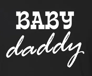 Pánske Baby Daddy T-Shirt Rukáv T Shirt Lete Muži Topy Oblečenie Bavlna Nízku Cenu Top Čaj pre Dospievajúcich Chlapcov