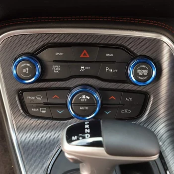 3ks Rádio AC Gombíky, klimatizácia, Spínač Tlačidlo pre Dodge Challenger Nabíjačku Chrysler 300-2020
