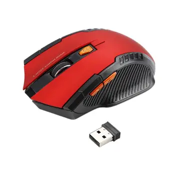USB Herné Bezdrôtová Myš pre Hráčov, 2.4 GHz Mini Prijímač 6 Kľúče Odbornej Počítačovej Myši Hráč Myši Na Počítač PC, Notebook