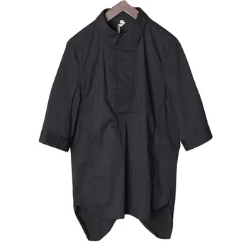 S-6XL 2018 Nové pánske oblečenie Kaderníčky GD Pôvodného Módny návrhár Pôvodný Stredný rukáv Tričko Kabát Plus Veľkosť kostýmy