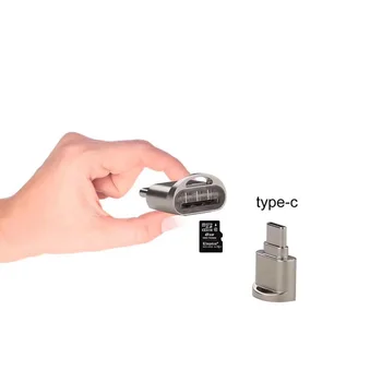 Chtun nový typ-C OTG usb3.1micro typ-C čítačka kariet mobilný telefón ploché spojenie TF konvertor