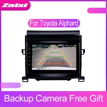 ZaiXi Dotykový displej Android car Audio pre Toyota Alphard 2007~podpora GPS navi Ipod BT rádio mic Multimediálny Navigačný systém