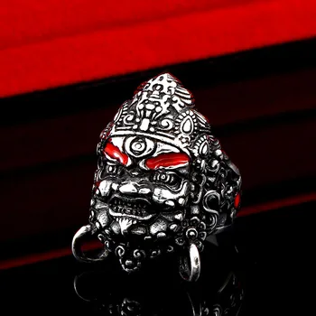 Beier Jedinečný Dizajn z Nehrdzavejúcej Ocele Buddha Boh Bohatstva Krúžok Módny Šťastie, Šperky Pre Mužov Punk Gift Drop shipping BR8-580