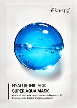 Estetické Dom kyselina hyaluronová Super Aqua maska na tvár masku, 25 ml