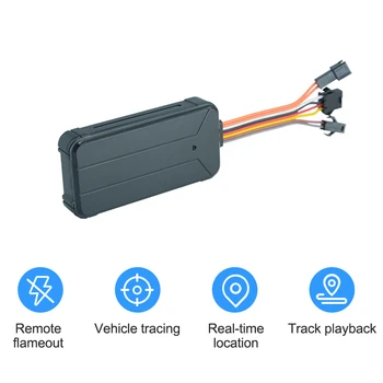 Vstavaná Anténa Reálnom Čase Mini GPS Lokátor Pre Vozidla S Quad Band Web Založený GPS Sledovanie Systému