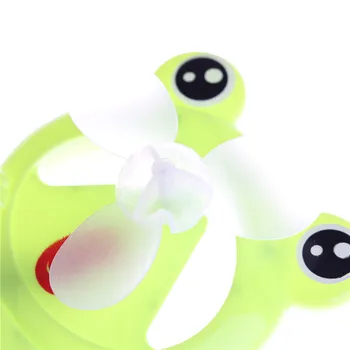 Cartoon Ručné Ventilador Mini Vreckový Vody Hmly Ventilátor pre Deti Lovely Frog Ventilátor Prenosné Ručné Stôl Zvlhčovanie