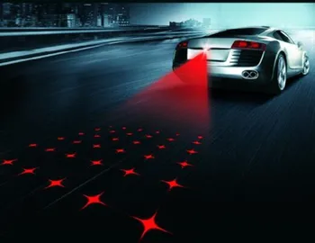 Auto LED Laserové Hmlové Svetlo protizrážkové koncových svetiel Výstražné Svetlá na Renault clio megane 2 3 captur logan kadjar Auto Nálepky