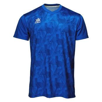 Krátke Sleeve T-Shirt Luanvi Porto Modrá