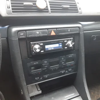 1 Din Auto Stereo Rádio Fascia Panel Doska Rám Adaptér pre A4 B6 2000-2006 Interiéru Vozidla Výbava