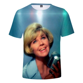 Hot predaj Doris dayová 3D vytlačené T-shirt pánske Letné módy-krátke rukávy Doris dayová 3D Kpop Doris dayová ulici bežné T-shirt topy