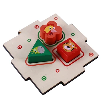 Geometrický Tvar Blokov Box Triedenie Zodpovedajúce Montessori Deti, Darčeky Učenie Kreatívne Hračky Dieťa Vzdelávania Vzdelávacie Drevené Hračky