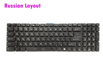 Nový ruský RGB Farebné Podsvietenia klávesnice pre MSI Gaming GT62VR 6RD/GT62VR 6RE/GT62VR 7RE GT72VR 6RE Vládca Pro (RU7037)