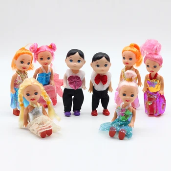 Papabasi 10 cm Módne dieťa na 1/6 barbies bábiky Hračky Za Super roztomilý malý chlapček bábiky hračky