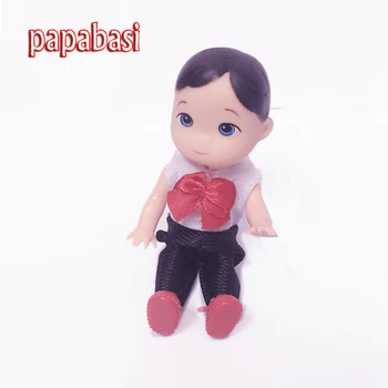 Papabasi 10 cm Módne dieťa na 1/6 barbies bábiky Hračky Za Super roztomilý malý chlapček bábiky hračky