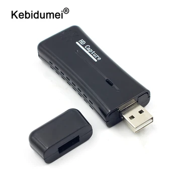 Kebidumei Mini USB2.0 Port Video Capture HD Kartu 1 Spôsob 1080P Video Previesť Karty pre PC podpora pre Windows XP/Vista/7/8/10