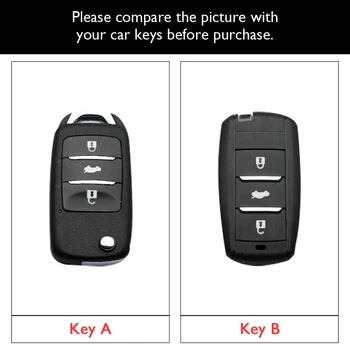 TPU Kľúča Vozidla Prípade Changan Eado CS35 CS75 Raeton CS15 V3 V5, V7 Diaľkové Fob Chránič Kryt Puzdro Keychain Taška Auto Príslušenstvo
