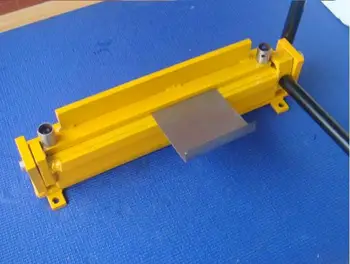 100-310 mm Manuálne Železa List Skladací Stroj DIY Malé ohýbačky Hliníkový plech ohýbačky