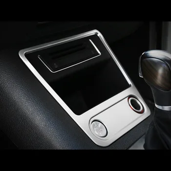 ABS Matný Pre Tiguan 2009 2010 2011 2012 2013 Auto motor start stop tlačidlo panel kryt výbava auto príslušenstvo styling