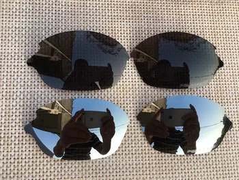 Black & silver Polarizované Náhradné Šošovky pre Romeo 2.0 slnečné Okuliare, Šošovky Iba-2 Páry