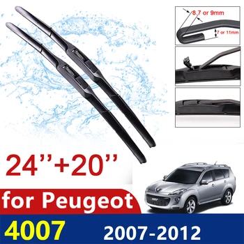 Peugeot 4007 2007~2012 2008 2009 2010 2011 Stierače čelného okna Auta Stieračov Auto Príslušenstvo