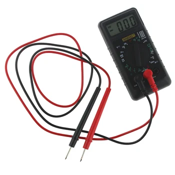 Mini Digitálny Multimeter Vrecku DMM AC DC Prúd Napätie, Odpor OHM Testovacie Rozchod Ammeter Voltmeter s Bzučiak Elektrický Nástroj
