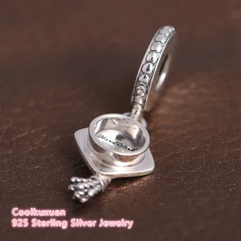 2019 Nové 925 Sterling Silver Štúdia Spp Prívesok Charms Korálky Hodí Pandora náramky Deň matiek Visí Čaro