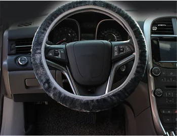Auto volant, kryt plyšové super mäkká rukoväť teleskopická pre Lexus LS460 LF-Ch LF-A JE-F LF-Xh