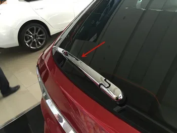 Pre Mazda CX-4 2016-2019 vysokokvalitného ABS Chrome zadný stierač kryt stierač dekoratívny kryt auto príslušenstvo