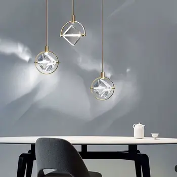 Moderné osvetlenie crystal mosadz crystal visiace lampy moderné led luster hanglampen lampes suspendues obývacej miestnosti dekorácie