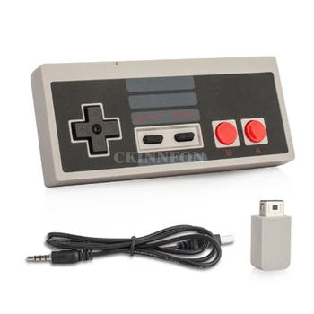 20Pcs/Veľa Bezdrôtový USB, Plug and Play Ovládači Gamepad pre Nintendo NES Mini Tlačidlá Classic Edition
