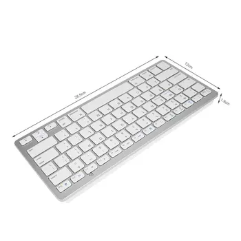 Hot Predaj Bezdrôtová Bluetooth Klávesnica Pre Vzduch ipad Mini Počítač Mac s PC Macbook