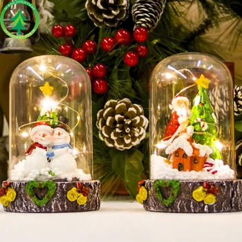 LED Vianočné Rozprávky Svetlo Sveta Santa Claus Víla Svetlo Vonkajšie Strany Vianočné Osvetlenie Darčeky Záhradný Stôl Displej Remeslá