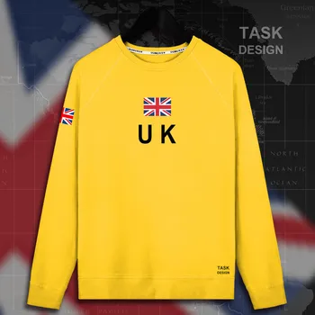 UK Spojené Kráľovstvo Veľkej Británie GBR mens mikina s kapucňou pulóvre hoodies mužov mikina tenké nové streetwear oblečenie, dresy skladby