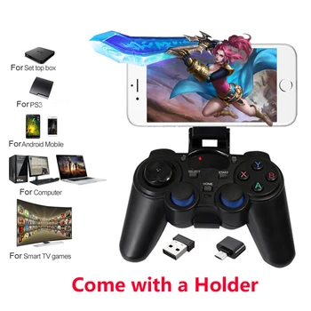 2.4 G Bezdrôtový Herný ovládač pre Android Smart Phone/PS3/PC Controller Joypad pre Xiao Mobilný Telefón/TV BOX/PC/PS3 Ovládač