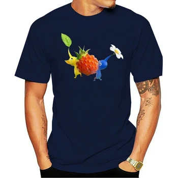 T-Shirt 2020 Pikmin Vykonávať Jahoda Retro Krátky Rukáv T Košele Pre Mens hot