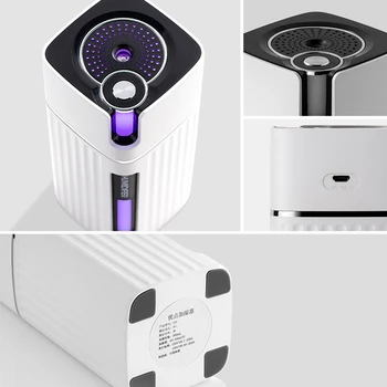 Smart Zvlhčovač Vzduchu Ultrazvukový Mini Hmly, Aróma Difuzér, Farba LED Svetla pre Úrad Auto Prenosné Umidificador Hmly Maker Fogger