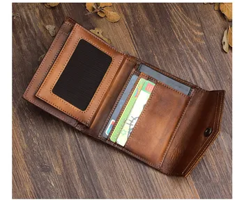 PNDME vintage pravej kože unisex peňaženka luxusné prírodné skutočné cowhide multi-card kreditnej karty držiteľ mužov a žien mince kabelku