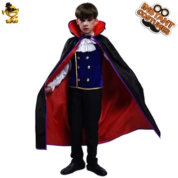 Upír Princ Halloween Cosplay Chlapca Gotický Upír Oblečenie, Oblečenie pre Karneval Party Kostýmy